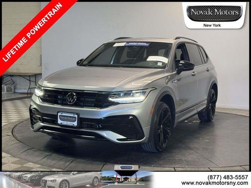Gray 2023 Volkswagen Tiguan 2.0T SE R-Line Black 4MOTION