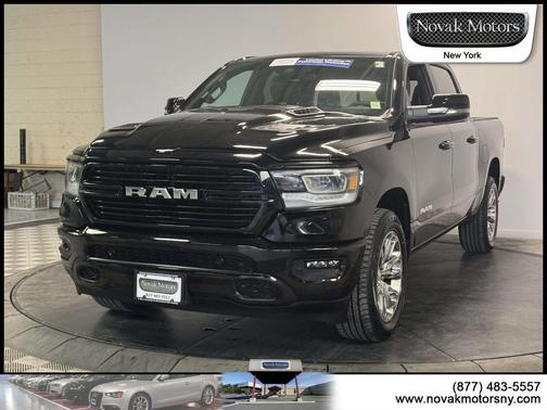 Diamond Black Crystal Pearlcoat 2023 RAM 1500 Laramie