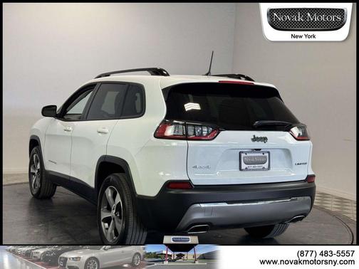 Bright White Clearcoat 2022 Jeep Cherokee Limited