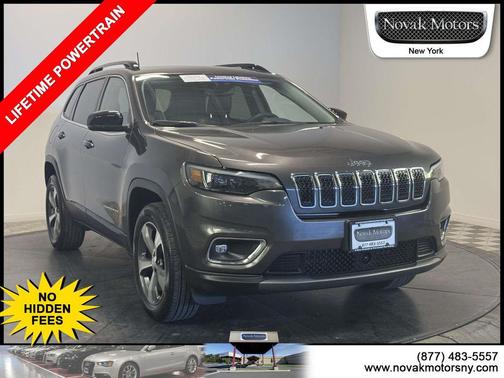 Granite Crystal Metallic Clearcoat 2022 Jeep Cherokee Limited