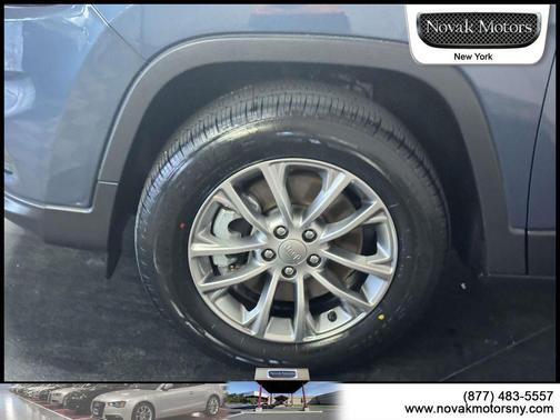 Slate Blue Pearlcoat 2022 Jeep Cherokee Latitude Lux