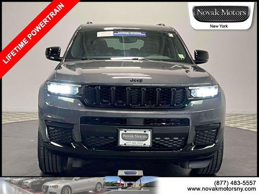 Baltic Gray Metallic Clearcoat 2023 Jeep Grand Cherokee L Altitude
