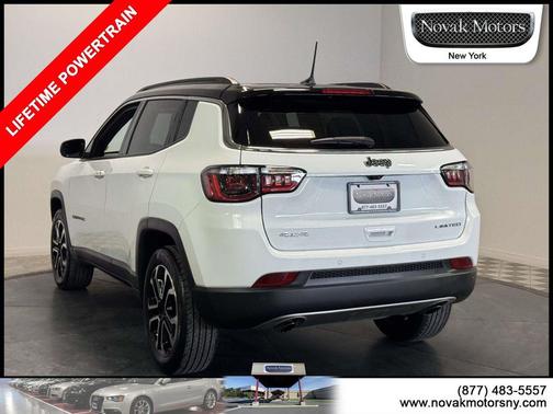 Bright White Clearcoat 2023 Jeep Compass Limited