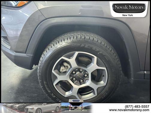 Granite Crystal Metallic Clearcoat 2022 Jeep Compass Trailhawk