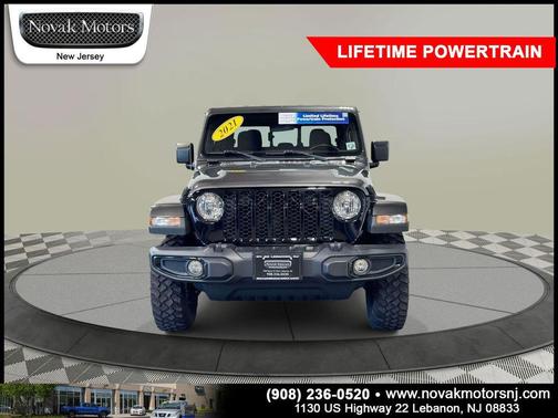 Granite Crystal Metallic Clearcoat 2021 Jeep Gladiator Willys