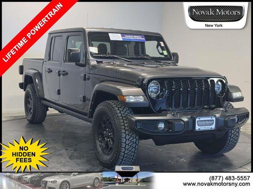 Granite Crystal Metallic Clearcoat 2021 Jeep Gladiator Willys