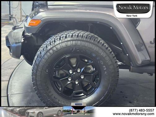 Granite Crystal Metallic Clearcoat 2021 Jeep Gladiator Willys