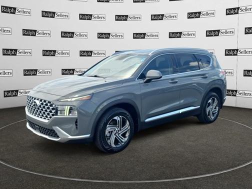 Gray 2022 Hyundai SANTA FE SEL