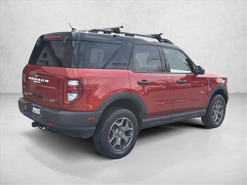 Hot Pepper Red Tinted Clearcoat 2022 Ford Bronco Sport Badlands