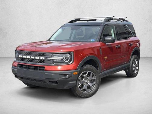 Hot Pepper Red Tinted Clearcoat 2022 Ford Bronco Sport Badlands