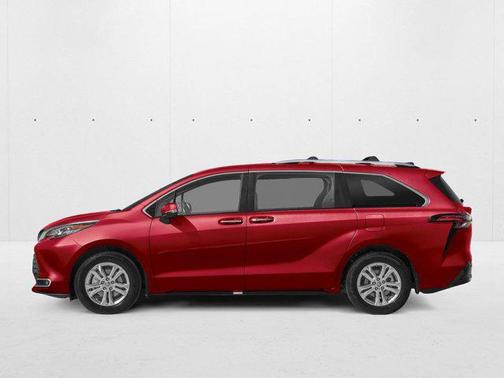 Ruby Flare Pearl 2026 Toyota Sienna Platinum