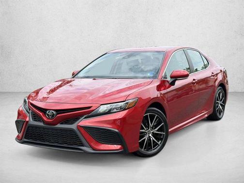 Supersonic Red 2024 Toyota Camry SE