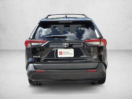 Midnight Black Metallic 2021 Toyota RAV4 LE