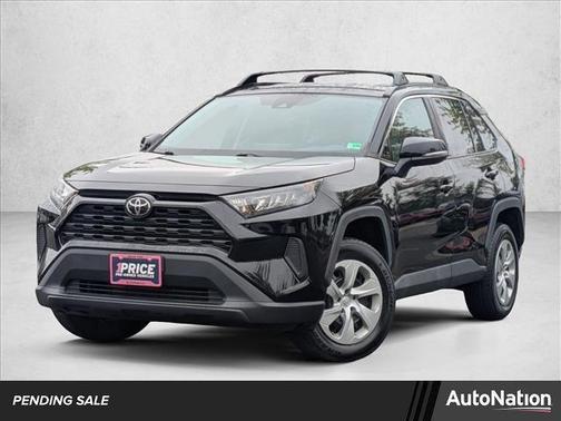 Midnight Black Metallic 2021 Toyota RAV4 LE