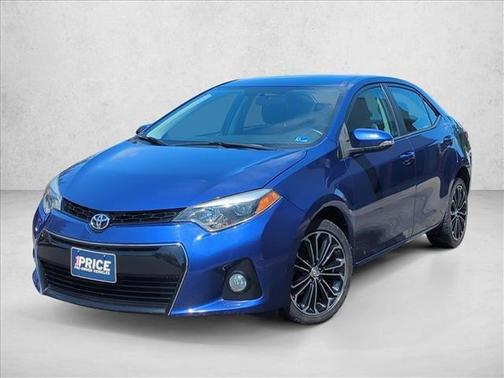 Blue Crush Metallic 2014 Toyota Corolla S Plus