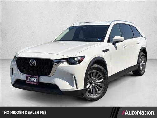 Rhodium White Premium 2024 Mazda CX-90 3.3 Turbo Preferred