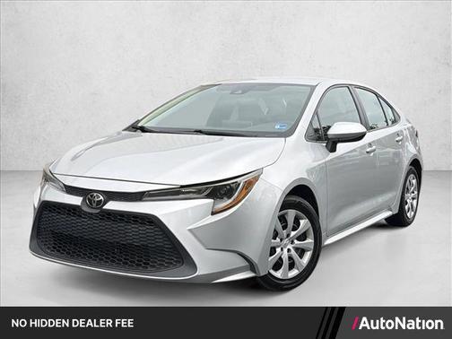 Classic Silver Metallic 2020 Toyota Corolla LE