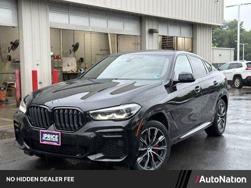 Black Sapphire Metallic 2022 BMW X6 xDrive40i