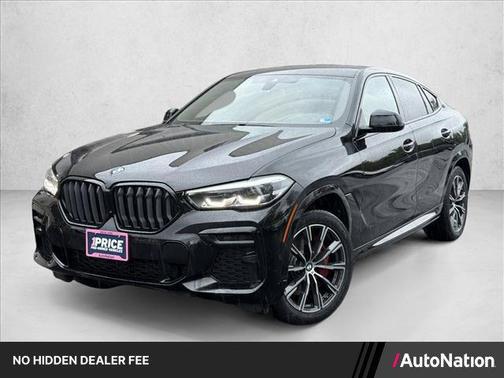 Black Sapphire Metallic 2022 BMW X6 xDrive40i