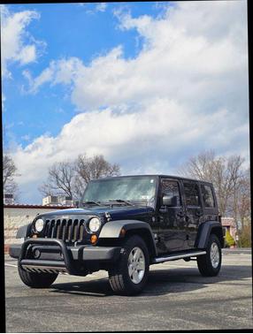 Black 2008 Jeep Wrangler Unlimited X