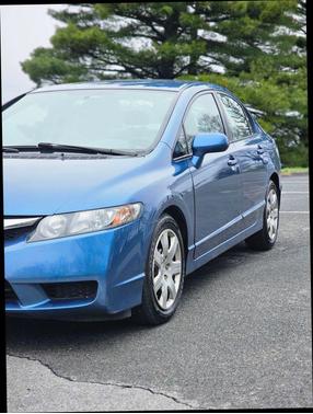 Blue 2010 Honda Civic LX