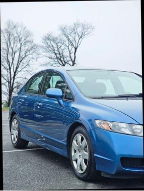 Blue 2010 Honda Civic LX