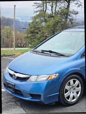 Blue 2010 Honda Civic LX
