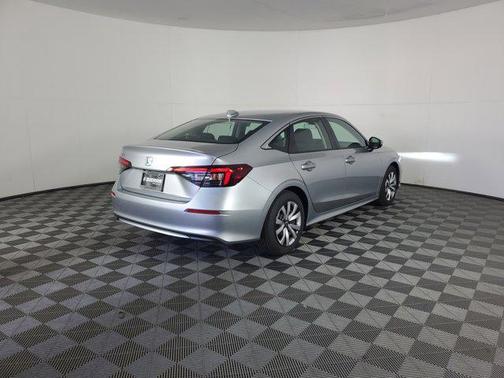 Solar Silver Metallic 2026 Honda Civic LX