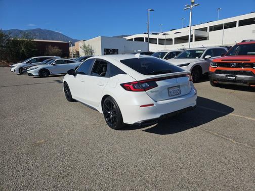 Platinum White Pearl 2024 Honda Civic Sport