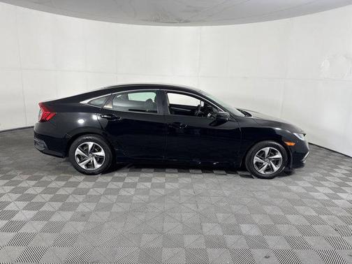 Crystal Black Pearl 2019 Honda Civic LX