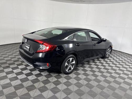 Crystal Black Pearl 2019 Honda Civic LX