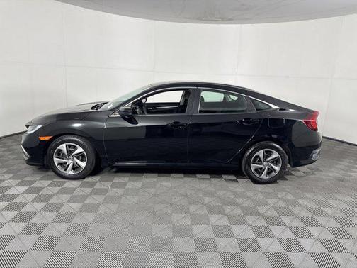 Crystal Black Pearl 2019 Honda Civic LX