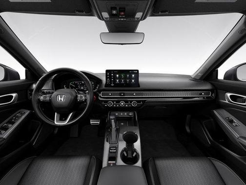 Platinum White Pearl 2026 Honda Civic Hybrid Sport Touring