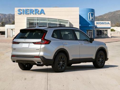 Solar Silver Metallic 2026 Honda CR-V Hybrid Sport-L FWD