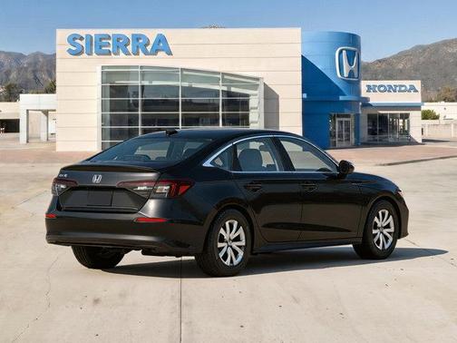 Crystal Black Pearl 2026 Honda Civic LX
