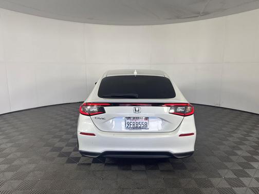 Platinum White Pearl 2023 Honda Civic LX