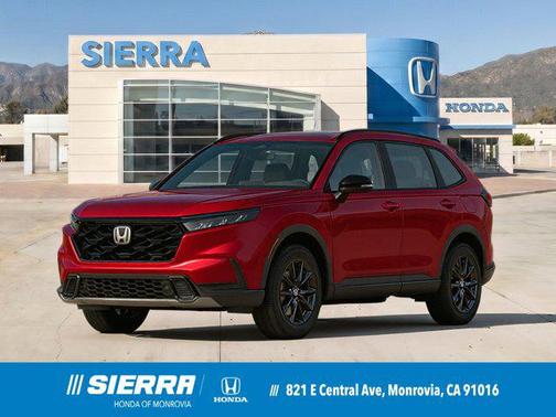 Radiant Red Metallic 2026 Honda CR-V Hybrid Sport-L FWD