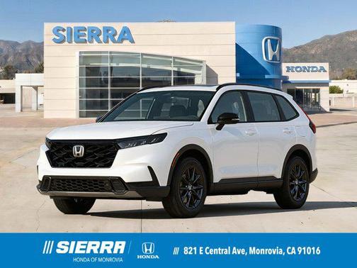 Platinum White Pearl 2026 Honda CR-V Hybrid Sport-L FWD