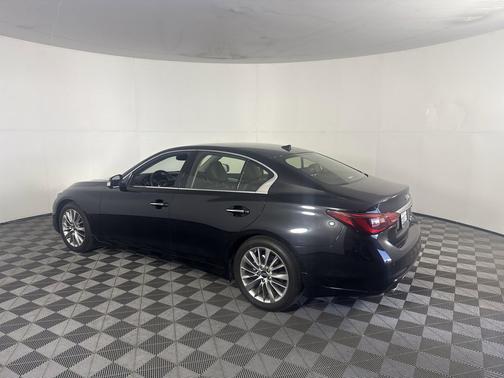 Midnight Black 2023 INFINITI Q50 3.0t LUXE