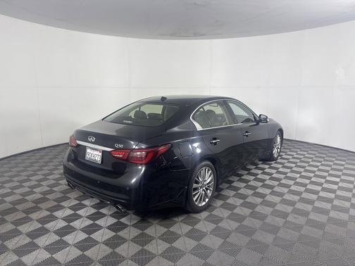 Midnight Black 2023 INFINITI Q50 3.0t LUXE
