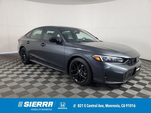 Meteorite Gray Metallic 2026 Honda Civic Sport