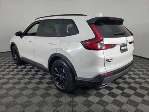 Platinum White Pearl 2026 Honda CR-V Hybrid Sport-L FWD