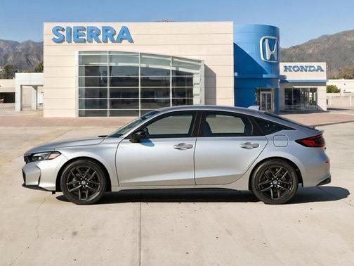 Solar Silver Metallic 2026 Honda Civic Sport