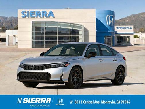 Solar Silver Metallic 2026 Honda Civic Sport