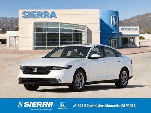 Platinum White Pearl 2026 Honda Accord Hybrid EX-L