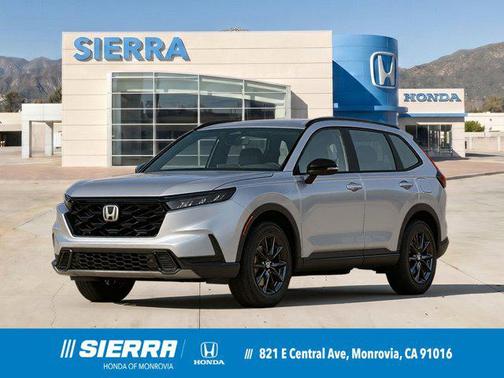 Solar Silver Metallic 2026 Honda CR-V Hybrid Sport-L FWD