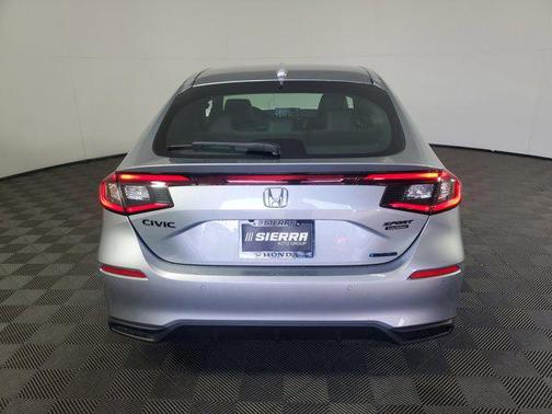 Solar Silver Metallic 2026 Honda Civic Hybrid Sport Touring