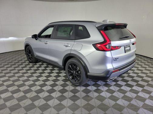 Solar Silver Metallic 2026 Honda CR-V Hybrid Sport FWD