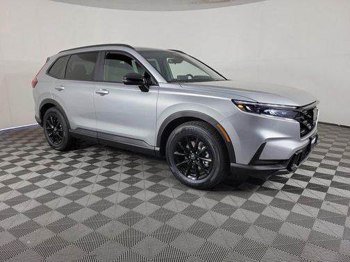 Solar Silver Metallic 2026 Honda CR-V Hybrid Sport FWD