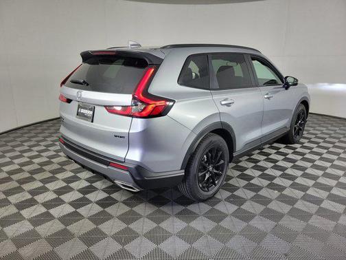 Solar Silver Metallic 2026 Honda CR-V Hybrid Sport FWD